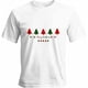 thumbnail image 1 of Camisetas gráficas informales de manga corta con árbol de Navidad rojo y verde para hombre, 1 of 8