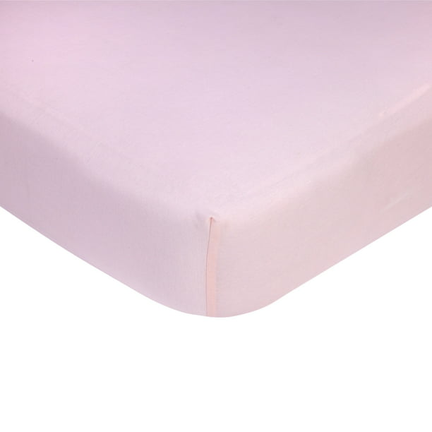 Carter's 100 Cotton Knit Fitted Crib Sheet Pink