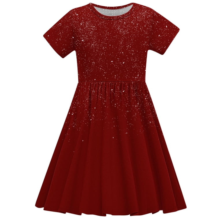 Kids Plus Size Homecoming Dresses 2025 Girls Short Sleeve Midi Dress Solid Color Loose Fitting and Flare Party Dress a Line Skater Sundress Kids Floral Maxi Dress Wine 7Y - Walmart.com Kids Plus Size Homecoming Dresses 2025 Girls Short Sleeve Midi Dress Solid Color Loose Fitting and Flare Party Dress a Line Skater Sundress Kids Floral Maxi Dress Wine 7Y - Walmart.com