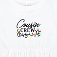 thumbnail image 4 of Inktastic Christmas Cousin Crew Girls Baby Dress, 4 of 5