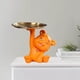 thumbnail image 3 of 2x Resin Tigers Statue Tray key Storage Holder Living Room Decor Ornament Baoblaze none, 3 of 6