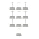 thumbnail image 5 of Soporte para figuras soporte para figuras de anime 10 juegos decoración del hogar amplia compatibilidad acrílico estabilidad duradera para modelos de 6 pulgadas ANGGREK Otros, 5 of 8