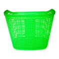thumbnail image 1 of S SERENABLE Bike Basket Front Pet Carrier Organizer Bicycle Cargo Basket Shopping Riding Green, 1 of 9