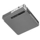 thumbnail image 3 of Estuche para 20 cigarrillos normales, recargable por USB, con encendedor para hombres y mujeres, regalo ideal para fumadores, trefilado negro, 3 of 15