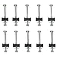 thumbnail image 4 of 10 tornillos DYNWAVEMX Tornillo de trampolín con carcasa espaciadores de Espacio de poste, 4 of 8