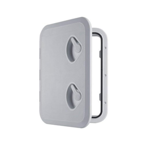 Seaflo Marine Boat Deck Access Hatch & Lid 17.3" x 12.4", White, 440mm