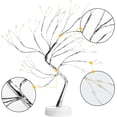 thumbnail image 7 of ABPETE ​​ Tabletop Bonsai Tree,DIY 108 LED Bonsai Tree Light with Bendable Branches - USB/Battery Powered Fairy Spirit Lamp for Home Decor, Night Light, and Festivals, 7 of 7