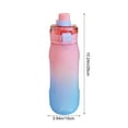 thumbnail image 3 of Generic Leak-Proof Sports Water Bottle with Straw, Large Capacity Space Cup for Men & Women, Ideal for Gym and Outdoor Activities, 3 of 6