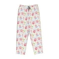 thumbnail image 4 of Xecao Cute Pig Women's Straight Lounge Pajama Pants: The Epitome of Relaxed Sleepwear, 4 of 9