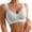 Grey, variant on Sports Bras Medium Support Bra Women's Front Closure Floral Lace Bra Comfortable Support Underwire T Shirt Bralette Soft Wireless Everyday Wear