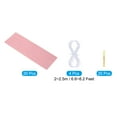 thumbnail image 3 of Uxcell Tassel Garland Banner Tissue Paper Tassels Party Decorations DIY Kits for Wedding Birthday Light Pink, 3 of 6