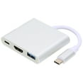 thumbnail image 2 of Type Cto HDMI Compatible Adapter,4K 3 in 1 Type Cto USB Adapter Type C Multi Port Adapter User-Friendly Design, 2 of 9