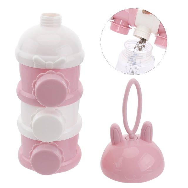 Hytrove 1 Ensemble Rose Contenant de Rangement Formule Empilable Grande Capacité pour 0,00 X 9,00 X 7,50 Po