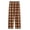 Coffee, variant on WMTBSRSW Boys Plaid Lounge Pants Elastic Waist Straight Leg Pants with Pockets Comfortable Housewear Sleepwear for 4-16 Years