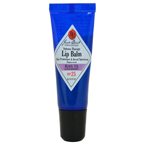 Jack Black Intense Therapy Lip Balm SPF 25 Black Tea and Blackberry