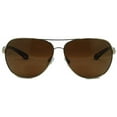 thumbnail image 2 of In Style Eyes C Moore Polarized Aviator Nearly Invisible Line Bifocal Sunglasses Gold 1.50, 2 of 5