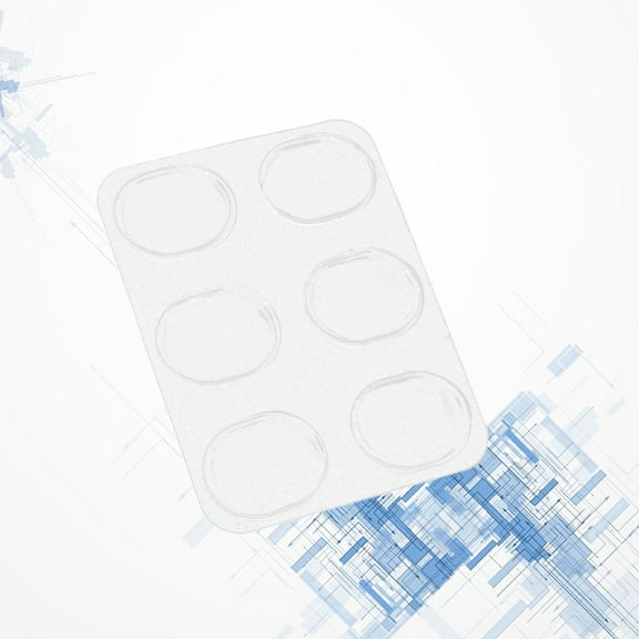 Masteelf  6 Pcs Silicone Mute Pad Drum Pads Practice with Stand Dampener