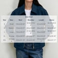thumbnail image 3 of Enjoytime Fall Jackets for Women Lapel Collar Long Sleeve Cropped Zip Up Jacket Vintage Casual Outerwear with Pockets, 3 of 8