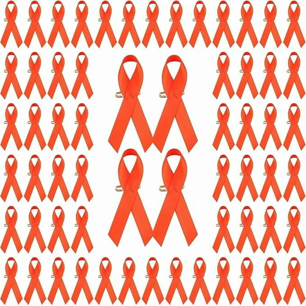 2 00 piezasCinta con imperdibles, alfileres de concienciación sobre el cáncer, broche de cinta para fiestas, eventos, decoración de ropa