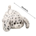 thumbnail image 3 of Realistic Spotted Seal Stuffed Animal Plush Toy, Soft Cuddly Sleep Aid Anxiety Relief Plush Doll, Warm Companion Gift for Kids and Adults Animal Lovers, 3 of 7
