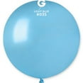thumbnail image 2 of 25 Gemar Metallic Light Blue Balloons 19", 2 of 2