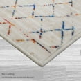 thumbnail image 5 of Washable Skid-Resistant Runner Rug Geometric Multi 24" x 96", 5 of 9
