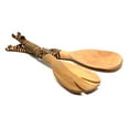 thumbnail image 2 of Hand-Carved Zebra Salad Tongs, 2 of 3