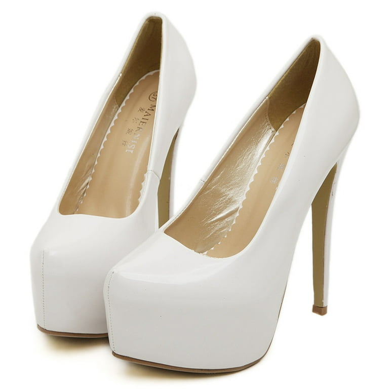 IELGY High Heels Temperament European And American Fashion 15cm Fine Heel Women's Shoes - Walmart.com