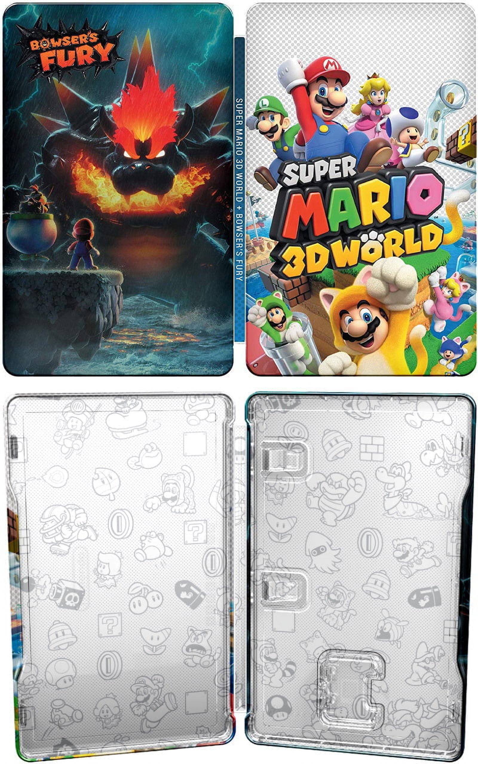 Jogo + Steelbook Super Mario 3D World + Bowsers Fury - Nintendo