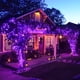 thumbnail image 3 of Guirnalda de luces solares JMEXSUSS, paquete de 4, 33 pies, color morado, 100 LED, 3 of 9