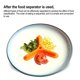 thumbnail image 5 of Moyic Separador de alimentos, divisor de frutas, utensilios de cocina, mano de obra, de aperitivos, artesanía, operación Simple, conveniencia, Cocina y Comedor Naranja Moyic HA044290-02, 5 of 6