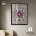 thumbnail image 5 of Ornamental bloom Shadowbox Print Oriental Wall Decor by Art Remedy, Black Frame, 36 x 45, 5 of 7