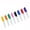 colorful_CC03, variant on 8 Pcs Mini Dry Erase Markers Mini Whiteboard Plastic Markers with Clip Caps Low Odor Fine Tip Pens for Nurse Badge Office Home Supplies colorful 3.4 In