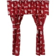 thumbnail image 3 of Oklahoma Sooners 100% Polyester, 84" Curtain Panels, Set of 2, 3 of 3