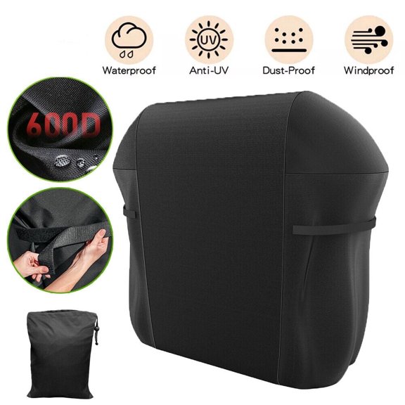 ASTRAEA Waterproof BBQ Gas Grill Cover Heavy Duty for Weber Spirit 2 II 200 E-210 Series, Black