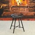 thumbnail image 3 of Contemporary Home Living Solid Tractor Seat Stool - 18" - Black, 3 of 8