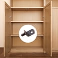 thumbnail image 5 of Shelf Pins Pegs,1/4 Inch (6mm) L-Shaped Shelf Support Pegs,Bookshelf Pegs for Shelves,Cabinet Shelf Bracket Pegs with Hole,Shelf Pins Holders for Kitchen Furniture & Closet（A）, 5 of 5