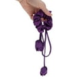 thumbnail image 5 of Unique Bargains Elegant Tulip Pendant Hair Hair Ties 3Pcs Khaki Wine Red Dark Purple, 5 of 7
