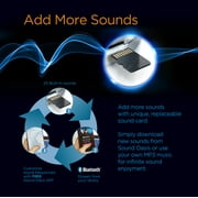 Sound Oasis Sound Machine Bluetooth Speaker Portable White Noise Machine 20 Non-Looping Sounds Nature Brown Pink Noise Tinnitus Masker Sound Soother for Sleep Home Baby Office Travel Rechargeable