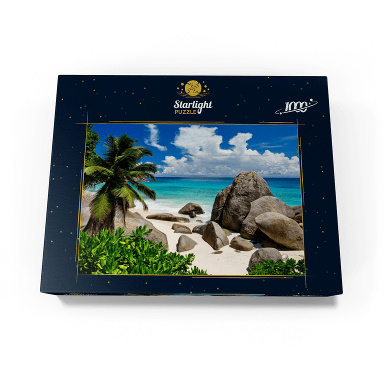 MyPuzzle Rocce Di Granito A Carana Beach, Seychelles - Premium 500 Pezzi Puzzle - MyPuzzle Collezione speciale di Puzzle Galaxy
