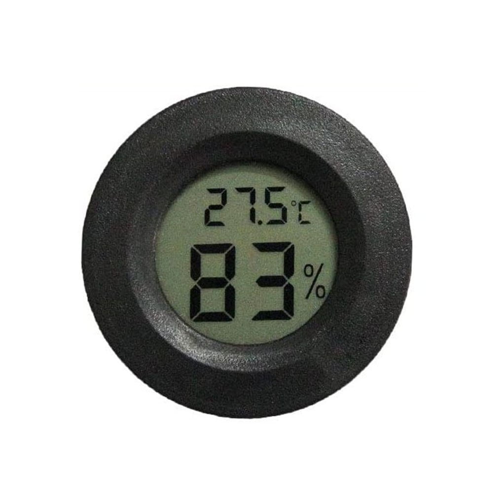 White JIUY Professional Mini Digital LCD Thermometer Hygrometer Humidity Temperature Meter Indoor Digital LCD Display Sensor 