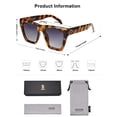 thumbnail image 5 of Gafas de Sol SOJOS de Moda, Grandes, Cuadradas, Ojo de Gato SJ2179, 5 of 5