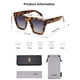 thumbnail image 5 of Gafas de Sol SOJOS de Moda, Grandes, Cuadradas, Ojo de Gato SJ2179, 5 of 5
