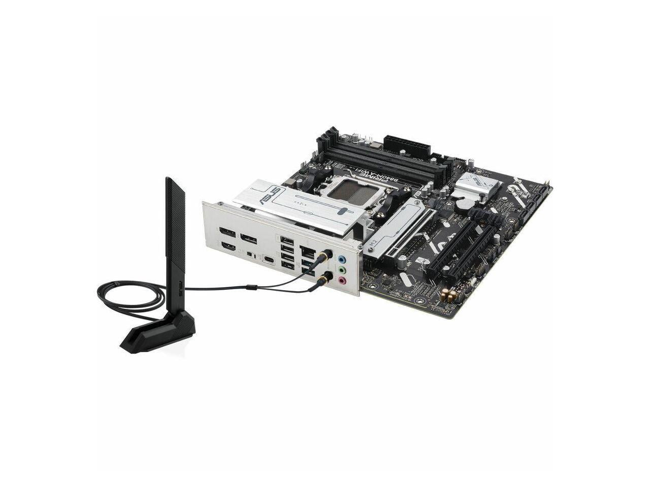 Asus Prime B840M-A WIFI-CSM Gaming Desktop Motherboard - AMD B840 Chipset - Socket AM5 - Micro ATX (primeb840m-awifi-csm)