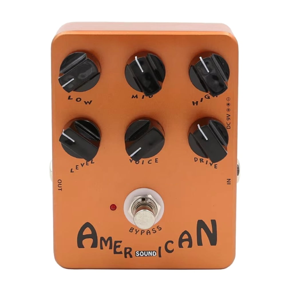 Yokua Guitar Simulates Distortion Sound Box Effect Pedal with Modern Tone Flexibility