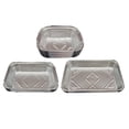 thumbnail image 1 of Bandejas De Aluminio Desechables De 40 Piezas, Bandejas De Parrilla Para , Bandejas De Captura Para Hornear BLESIY bandejas para hornear de aluminio al aire libre, 1 of 8