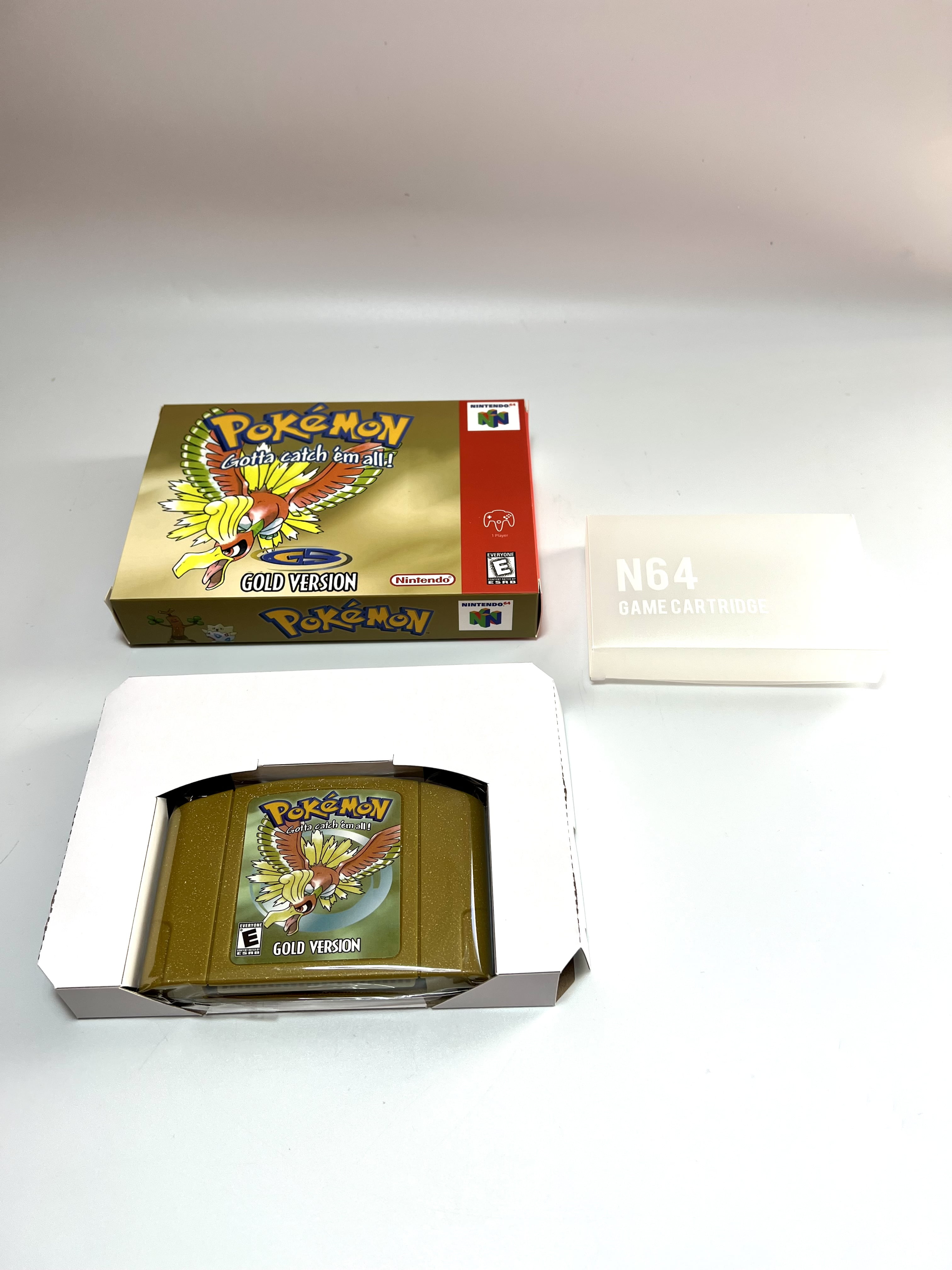 Pokemon Gold N64 (Playable Game)