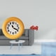 thumbnail image 2 of Reloj de pared analógico contemporáneo y silencioso para cocina, comedor o dormitorio con decoración de abanicos de papel para el año Nuevo Chino y es, 2 of 8