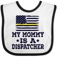 thumbnail image 3 of Inktastic Dispatcher Mom Emergency Boys or Girls Baby Bib, 3 of 4