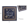 thumbnail image 2 of Christmas Black Snowflake Signe Merry & Bright, 2 of 4